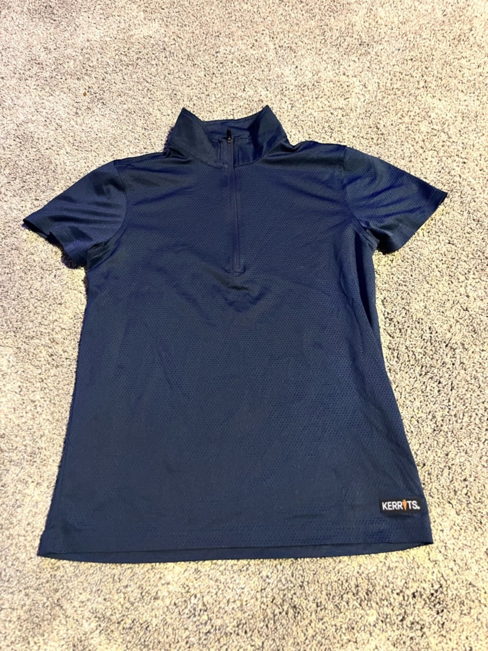 Youth medium Kerrits navy riding top